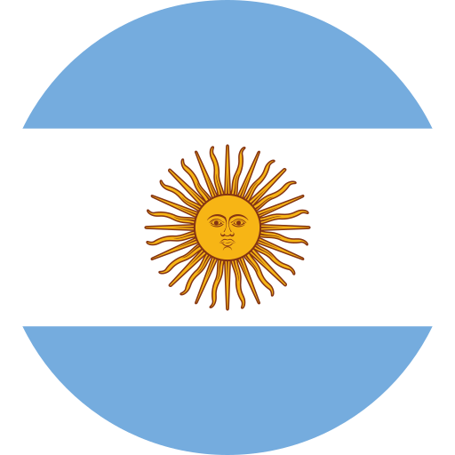 bandera circular argentina