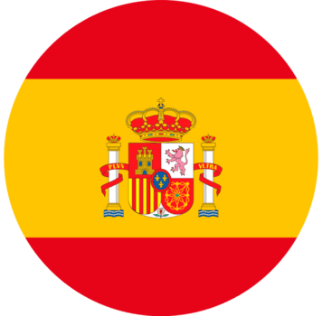 bandera circular españa
